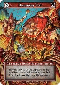 Doomsday Cult (Foil) - Gothic - Sorcery: Contested Realm card