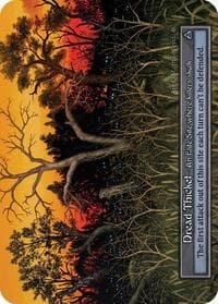 Dread Thicket (Foil) - Gothic - Sorcery: Contested Realm card