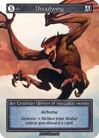 Dreadwing (Foil) - Gothic - Sorcery: Contested Realm card