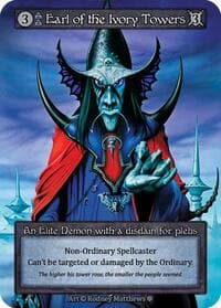 Earl of the Ivory Towers - Gothic - Sorcery: Contested Realm card