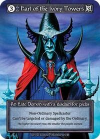 Earl of the Ivory Towers (Foil) - Gothic - Sorcery: Contested Realm card