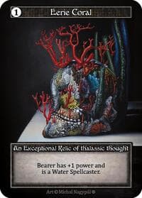 Eerie Coral (Foil) - Gothic - Sorcery: Contested Realm card