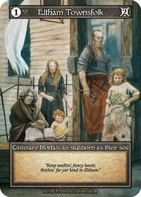 Eltham Townsfolk (Foil) - Gothic - Sorcery: Contested Realm card