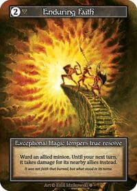 Enduring Faith (Foil) - Gothic - Sorcery: Contested Realm card
