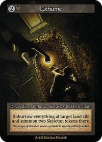 Exhume - Gothic - Sorcery: Contested Realm card