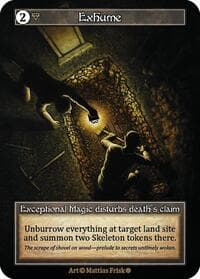 Exhume (Foil) - Gothic - Sorcery: Contested Realm card