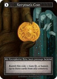 Ferryman's Coin (Foil) - Gothic - Sorcery: Contested Realm card