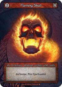 Flaming Skull - Gothic - Sorcery: Contested Realm card