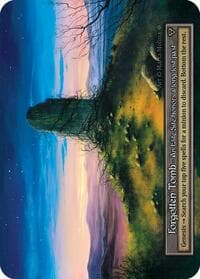 Forgotten Tomb (Foil) - Gothic - Sorcery: Contested Realm card