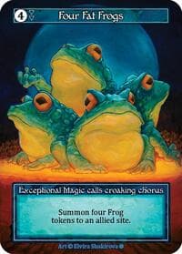 Four Fat Frogs (Foil) - Gothic - Sorcery: Contested Realm card