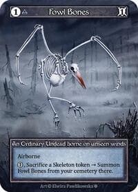 Fowl Bones (Foil) - Gothic - Sorcery: Contested Realm card