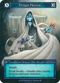 Frozen Horror (Foil) - Gothic - Sorcery: Contested Realm card