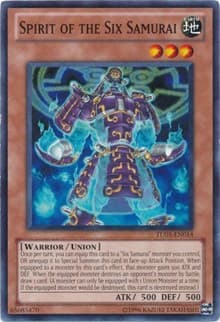 Spirit of the Six Samurai - Turbo Pack: Booster Five - YuGiOh card