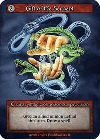 Gift of the Serpent - Gothic - Sorcery: Contested Realm card