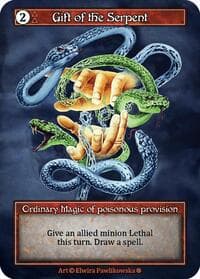 Gift of the Serpent (Foil) - Gothic - Sorcery: Contested Realm card