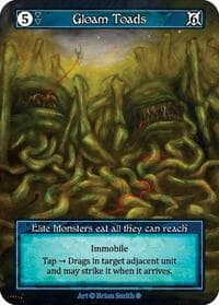 Gloam Toads (Foil) - Gothic - Sorcery: Contested Realm card