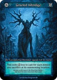 Gnarled Wendigo - Gothic - Sorcery: Contested Realm card