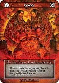Golgor (Foil) - Gothic - Sorcery: Contested Realm card