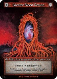 Greater Blood Demon - Gothic - Sorcery: Contested Realm card