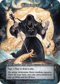 Harbinger (Foil) - Gothic - Sorcery: Contested Realm card