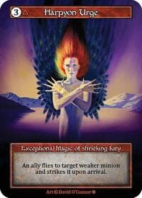 Harpyon Urge (Foil) - Gothic - Sorcery: Contested Realm card