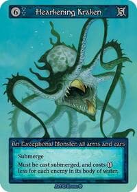 Hearkening Kraken - Gothic - Sorcery: Contested Realm card