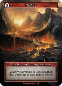 Hellfire (Foil) - Gothic - Sorcery: Contested Realm card