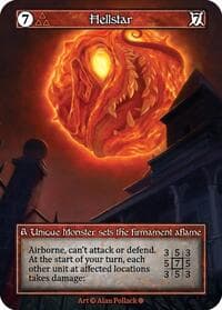 Hellstar (Foil) - Gothic - Sorcery: Contested Realm card