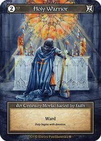 Holy Warrior (Foil) - Gothic - Sorcery: Contested Realm card