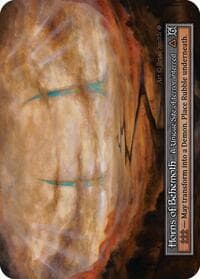 Horns of Behemoth (Foil) - Gothic - Sorcery: Contested Realm card