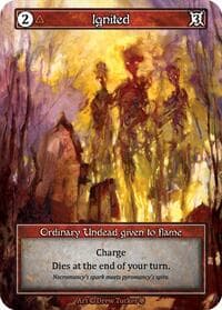 Ignited (Foil) - Gothic - Sorcery: Contested Realm card