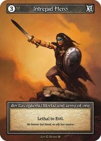 Intrepid Hero (Foil) - Gothic - Sorcery: Contested Realm card
