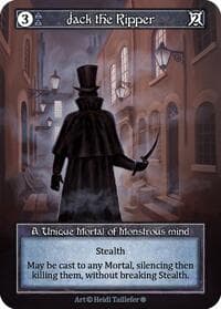 Jack the Ripper (Foil) - Gothic - Sorcery: Contested Realm card