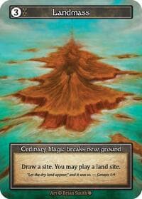 Landmass (Foil) - Gothic - Sorcery: Contested Realm card