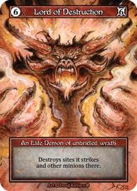 Lord of Destruction (Foil) - Gothic - Sorcery: Contested Realm card