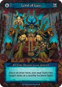 Lord of Lies - Gothic - Sorcery: Contested Realm card