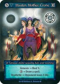 Maiden, Mother, Crone - Gothic - Sorcery: Contested Realm card