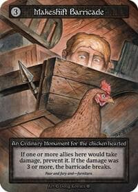Makeshift Barricade - Gothic - Sorcery: Contested Realm card