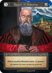 Mayor of Milborne (Foil) - Gothic - Sorcery: Contested Realm card