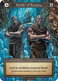 Monks of Kobalsa (Foil) - Gothic - Sorcery: Contested Realm card