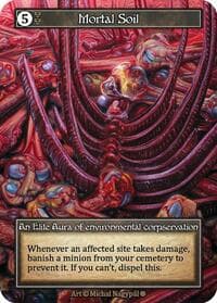 Mortal Soil (Foil) - Gothic - Sorcery: Contested Realm card