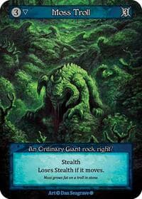 Moss Troll - Gothic - Sorcery: Contested Realm card