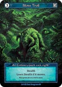 Moss Troll (Foil) - Gothic - Sorcery: Contested Realm card