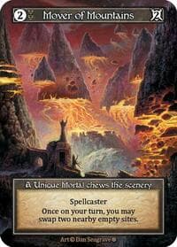 Mover of Mountains (Foil) - Gothic - Sorcery: Contested Realm card