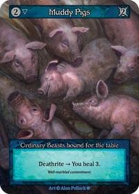 Muddy Pigs - Gothic - Sorcery: Contested Realm card