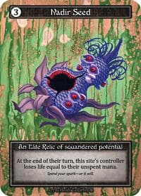 Nadir Seed (Foil) - Gothic - Sorcery: Contested Realm card