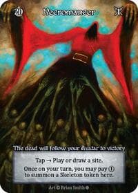 Necromancer (Foil) - Gothic - Sorcery: Contested Realm card