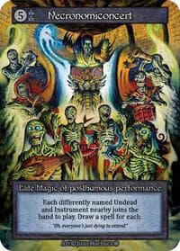 Necronomiconcert - Gothic - Sorcery: Contested Realm card