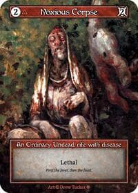 Noxious Corpse (Foil) - Gothic - Sorcery: Contested Realm card