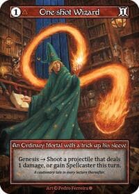One-shot Wizard (Foil) - Gothic - Sorcery: Contested Realm card